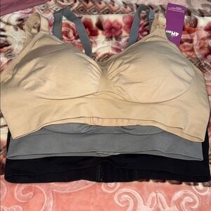 Women's maternity Intimates Set of 3 Beige, Gray, and Black xl NWT